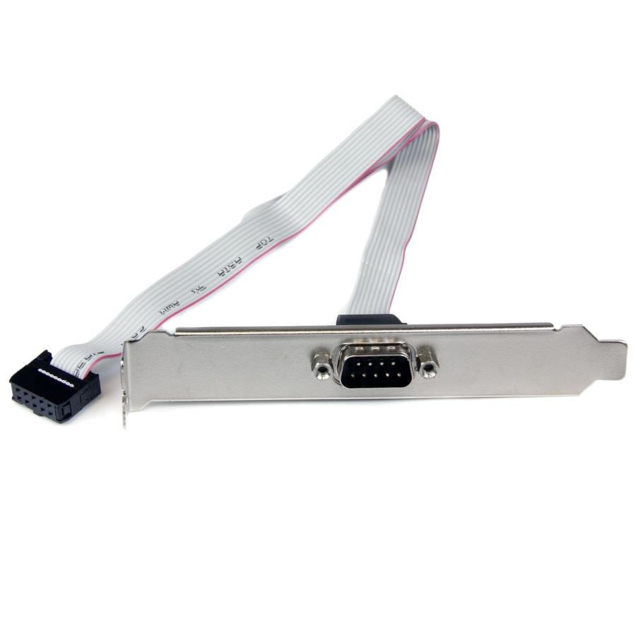 ADAPTADOR DE 40CM HEADER CABEZAL BRACKET SERIAL DB9 RS232 A IDC 10 PINES PARA TARJETA MADRE - STARTECH.COM MOD. PLATE9M16 AC-10273