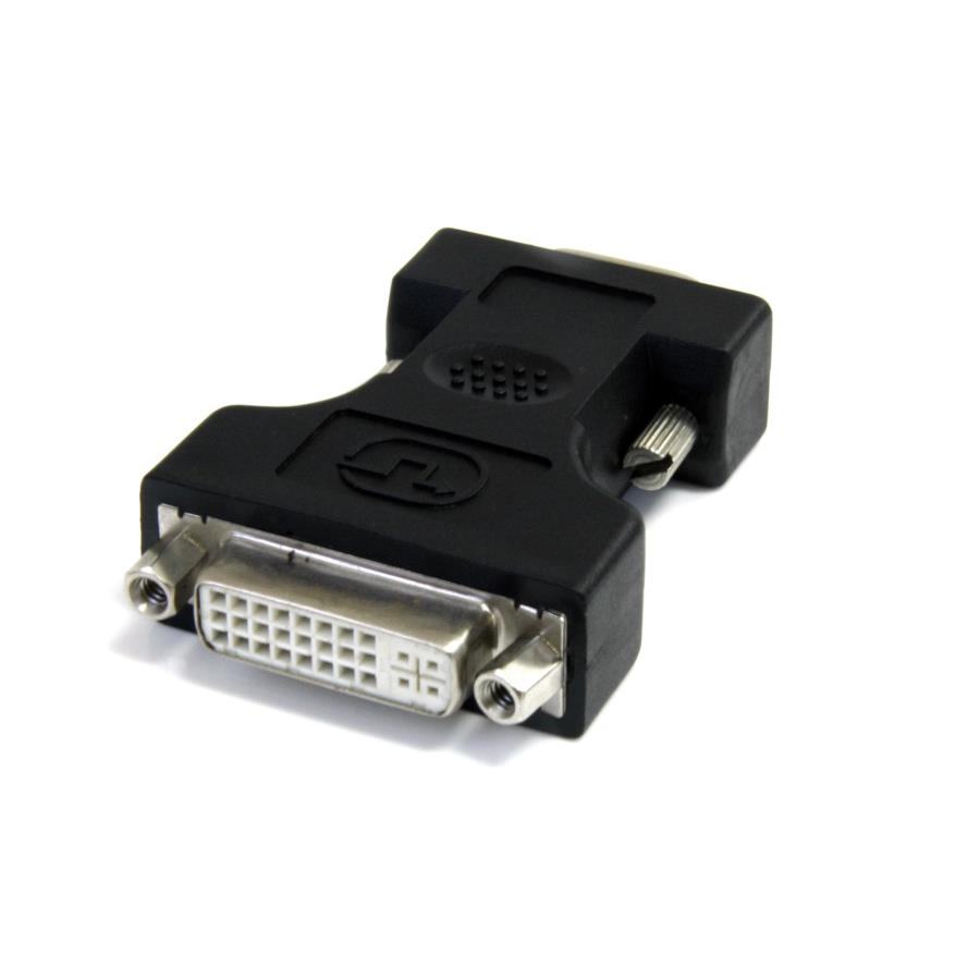 ADAPTADOR DE VIDEO DVI-I A VGA - DVI-I HEMBRA - HD15 MACHO - NEGRO - STARTECH.COM MOD. DVIVGAFMBK AC-8341