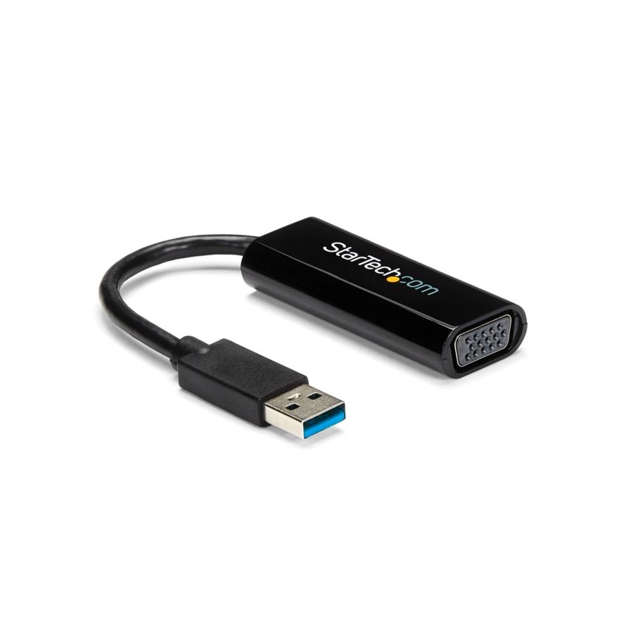 ADAPTADOR DE VIDEO EXTERNO - CONVERTIDOR USB 3.0 A VGA - CABLE COMPACTO - 1920X1200 / 1080P - SOLO WINDOWS - STARTECH.COM MOD. USB32VGAES AC-8462