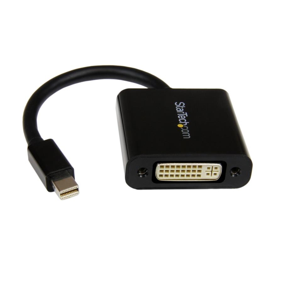 ADAPTADOR DE VIDEO MINI DISPLAYPORT A DVI - DONGLE CONVERSOR MINI DP 1.2 A DVI-D VIDEO 1080P MONOENLACE - MDP O THUNDERBOLT 1/2 MAC/PC - STARTECH.COM MOD. MDP2DVI3 AC-10214