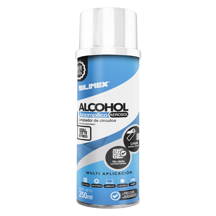 AEROSOL ALCOHOL ISOPROPILICO SILIMEX 250 ML CN-3904