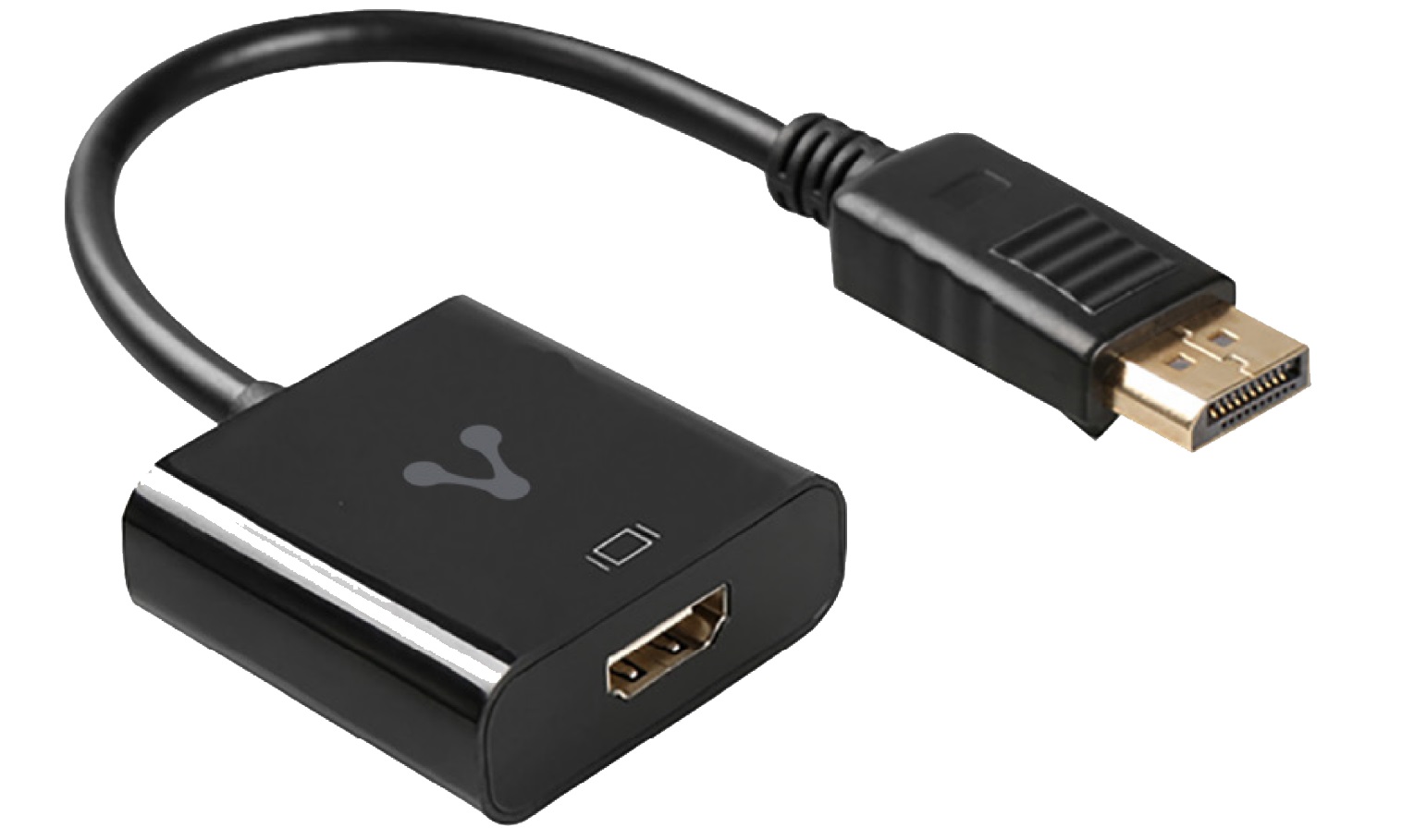Adaptador VORAGO ADP-300 DisplayPort a HDMI FULL HD