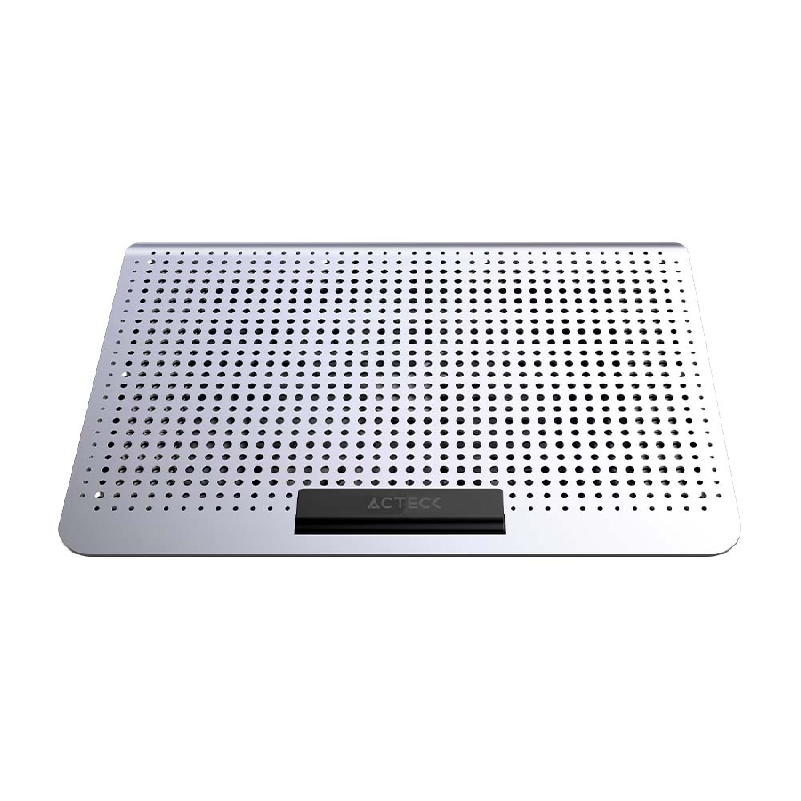 BASE ENFRIADORA ACTECK FROOST MAX B480 / 2 PUERTOS USB / 16 PULGADAS / 7 NIVELES / 6 VENTILADORES 10 W RMS / ALUMINIO / ANTIDERRAPANTE / BLANCO / AC-936163 AC-11775