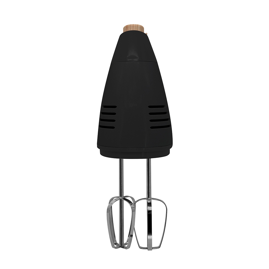 BATIDORA DE MANO MIRATI / 200 W / ACCESORIOS ACERO INOXIDABLE / NEGRO ELE-19 - MIRATI