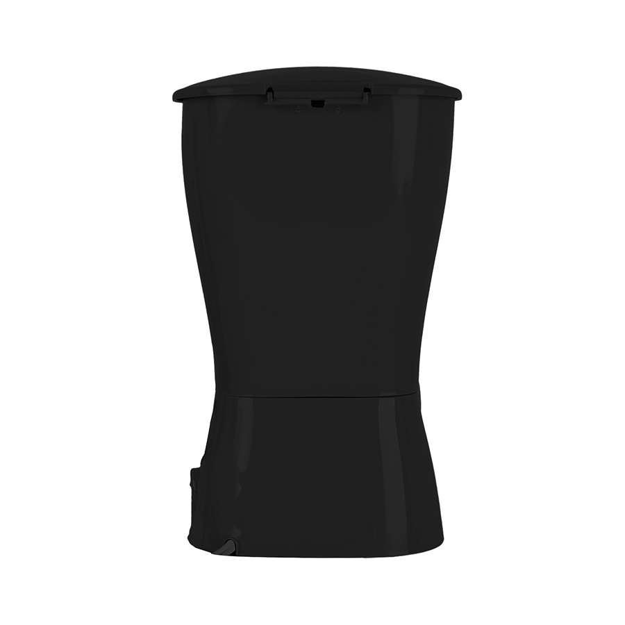 CAFETERA MIRATI / 1.2 L / 900W / VASO CRISTAL / FILTRO LAVABLE / NEGRO ELE-13 - MIRATI