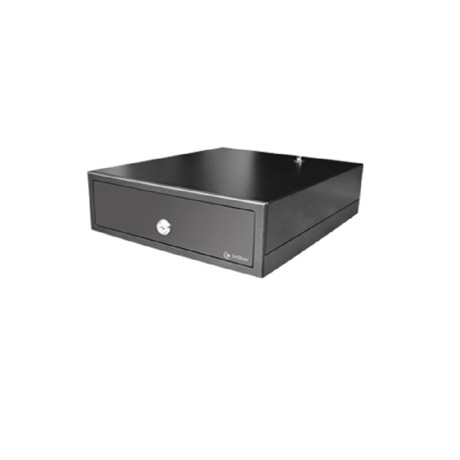 CAJON DE DINERO 3NSTAR CD200, NEGRO, COMPARTIMIENTOS 3 BILLETES - 4 MONEDAS CAJ-30