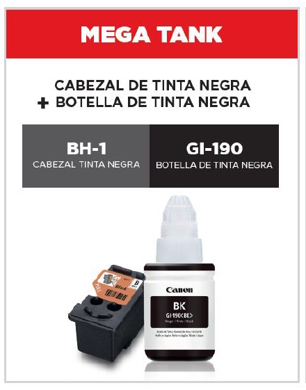Cabezal CANON 0692C004AA, Negro CARCNN6230