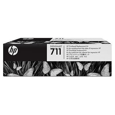 Cabezal HP 711, C1Q10A - Negro/Cian/Magenta/Amarillo CARHPD3540