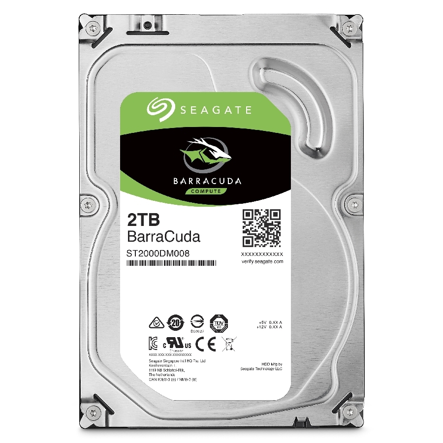 DISCO DURO INTERNO SEAGATE BARRACUDA 2TB 3.5 ESCRITORIO SATA3 6GB/S 256MB 7200RPM PC HD-2273