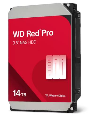 Disco Duro Western Digital RED WD142KFGX 14TB, SATA, 7200 RPM, 3.5 Pulgadas Caché 512MB, Velocidad de transferencia: 255MB/s,  Modelo: WD142KFGX