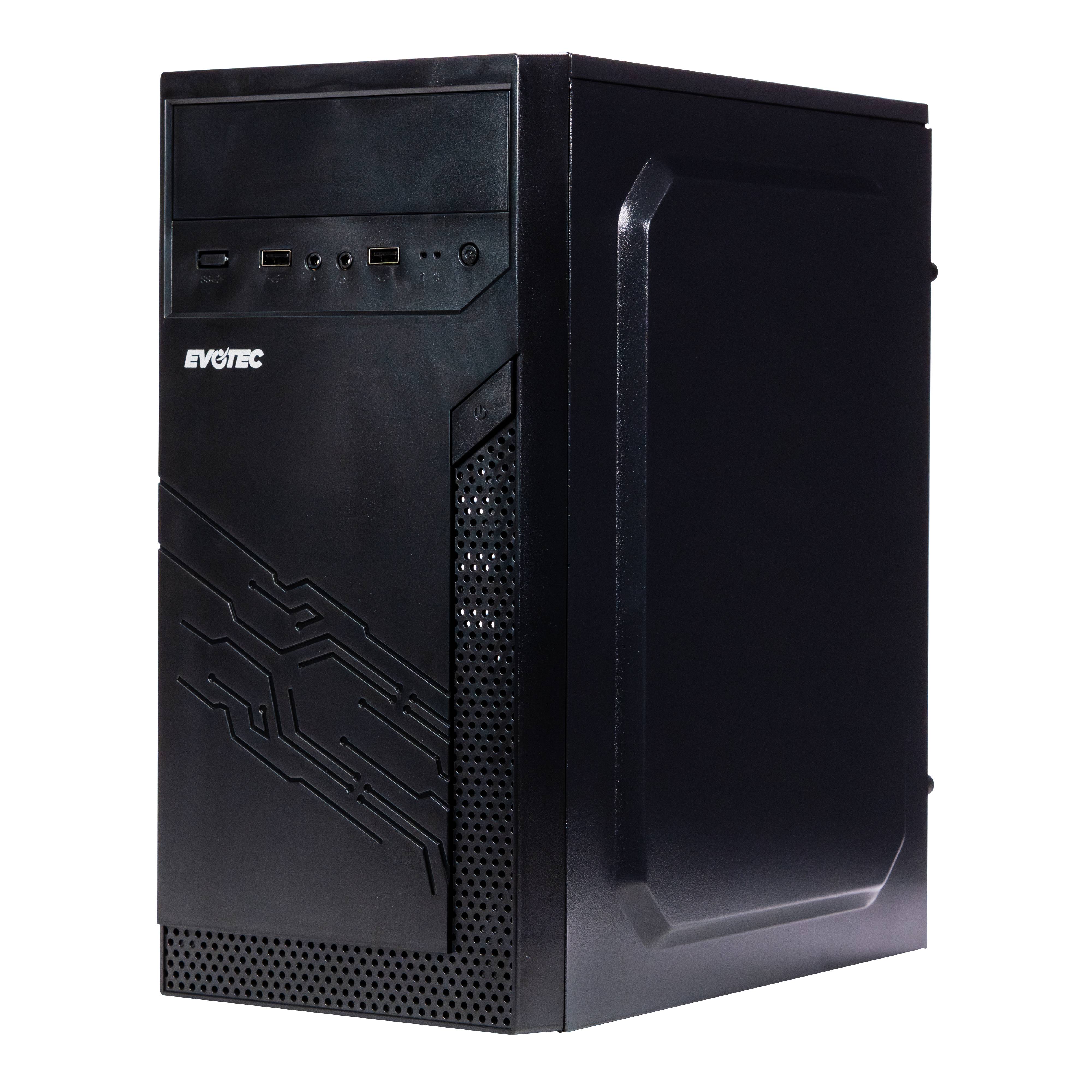 EVOTEC GABINETE MINI ATX FUENTE 500W EV-1024 GABEVO540