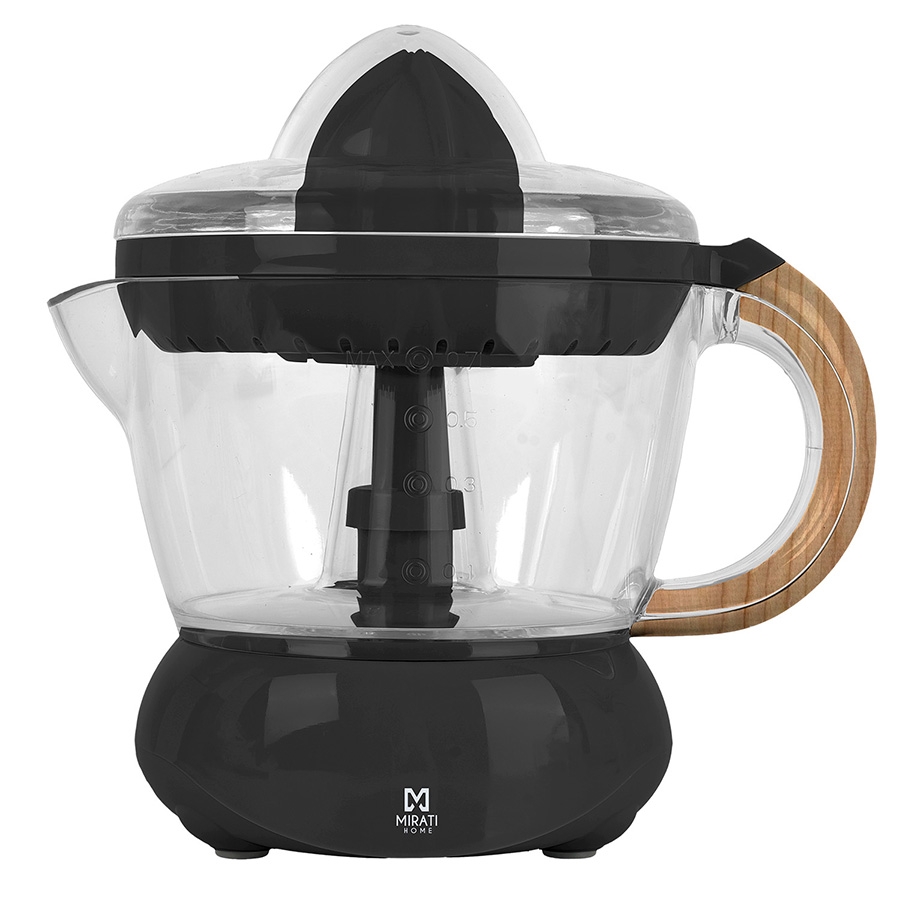 EXPRIMIDOR DE CITRICOS MIRATI / 700 ML / 25 W / PLSTICO ABS / NEGRO ELE-15 - MIRATI