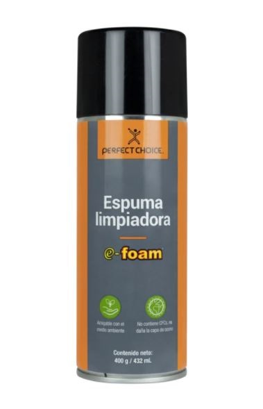 Espuma Limpiadora PERFECT CHOICE, Pantallas / Plásticos, 400 g ACCMST1680