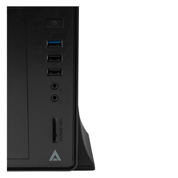 Gabinete BROOK  GS470 ACTECK , Gabinete, Micro-ATX, Mini-ITX, Negro, 500 W GABACT120