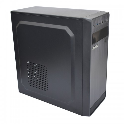 Gabinete EVOTEC EV-1004, Torre, Gabinete, ATX, Micro-ATX, Mini-ITX, Negro, 600 W GABEVO300