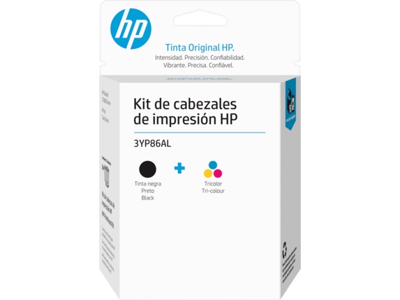 HP KIT CABEZAL 3YP86AL NEGRO/TRICOLOR CARHPP4340