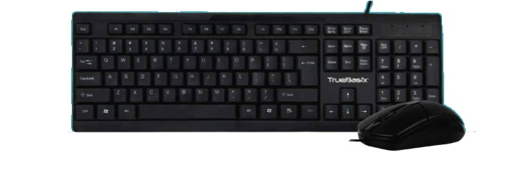 Kit Teclado Estándar y Mouse ACTECK AC-928984   , Estándar, 105 teclas, Negro KITACT630