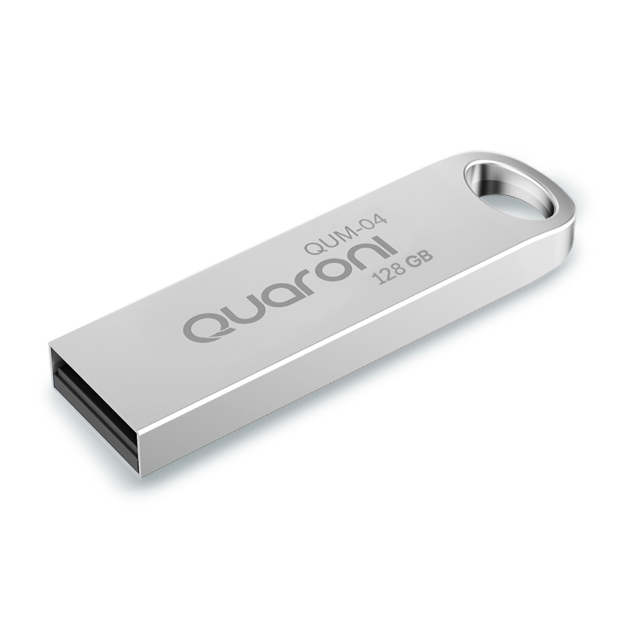 MEMORIA QUARONI 128GB USB METALICA USB 2.0 COMPATIBLE CON ANDROID/WINDOWS/MAC RAM-3969