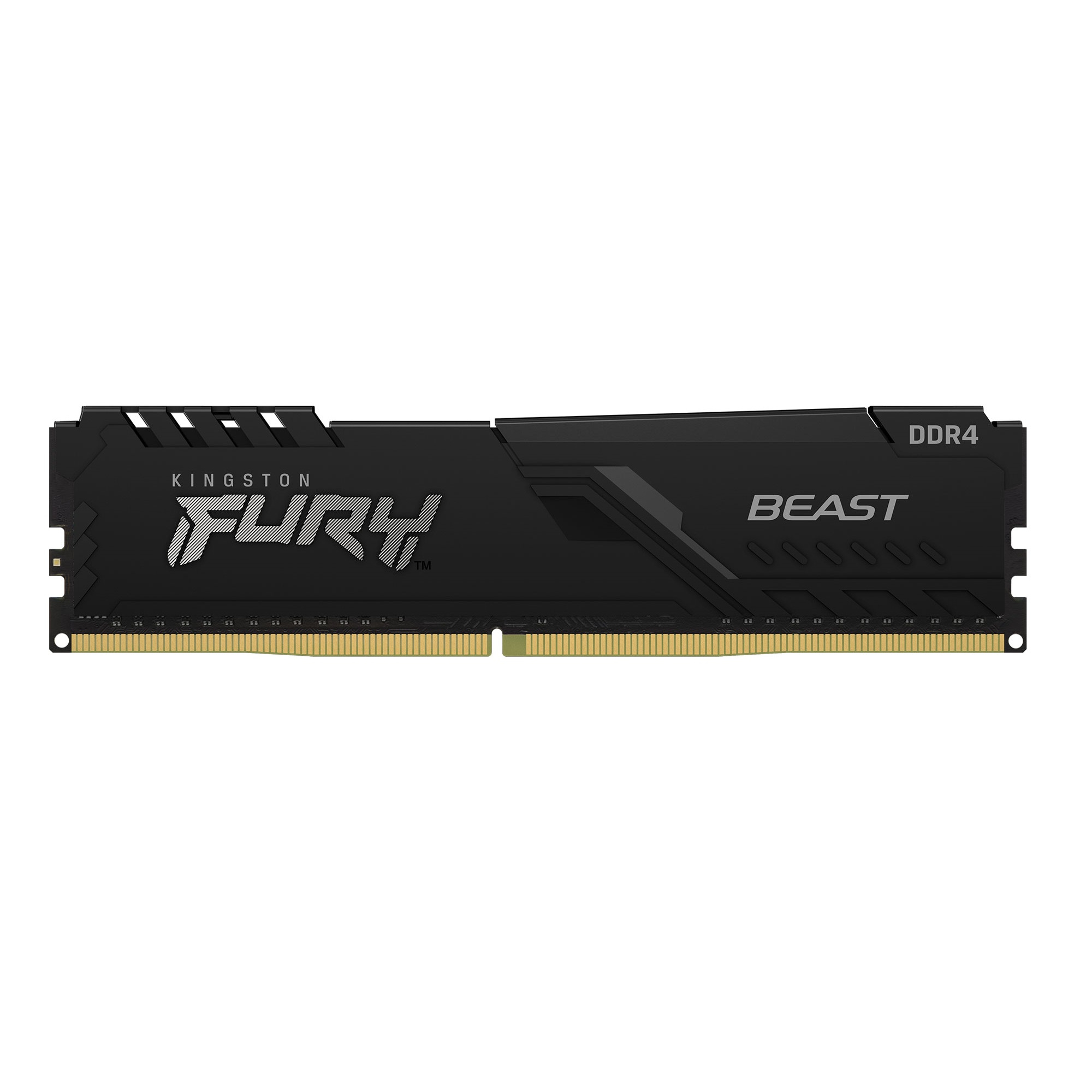 MEMORIA RAM KINGSTON FURY BEAST BLACK 16GB 3200MT/S DDR4 CL16 DIMM - Kingston Technology