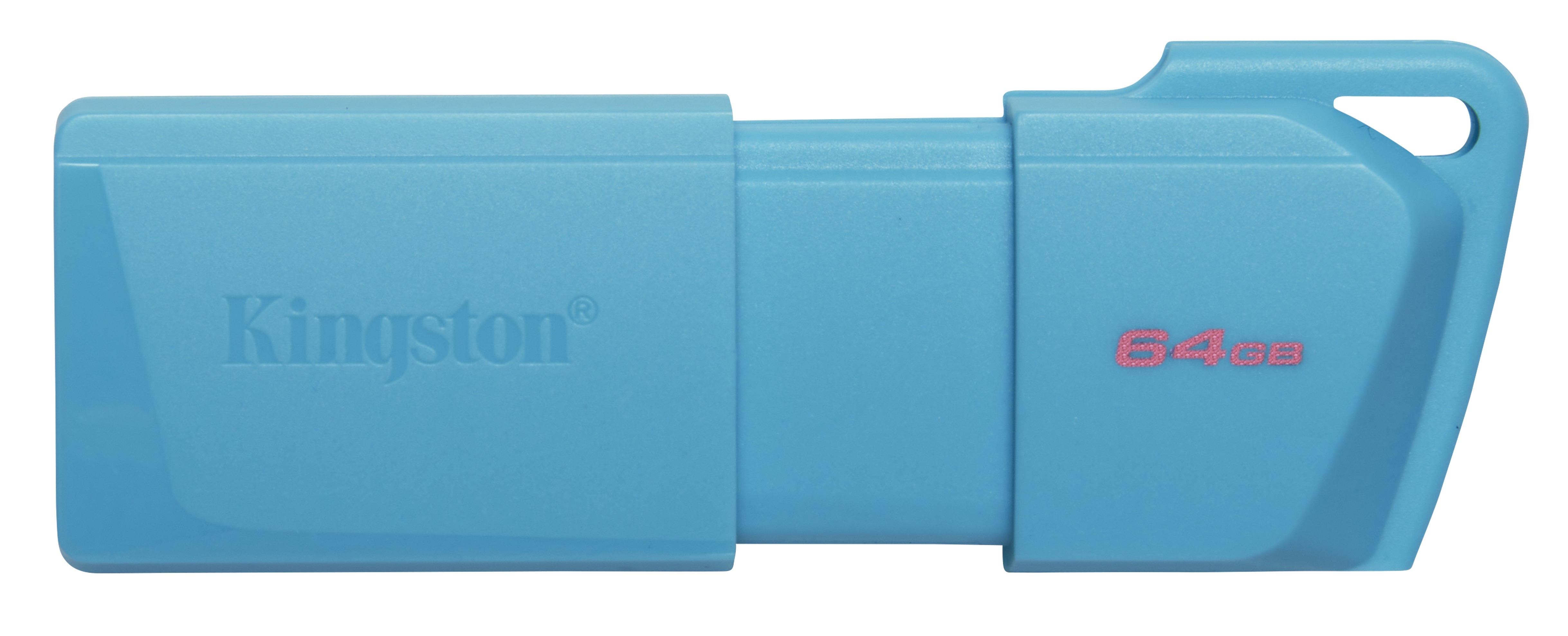 MEMORIA USB KINGSTON DATATRAVELER EXODIA M 64GB 3.2 GEN 1 TURQUESA NEON - Kingston Technology