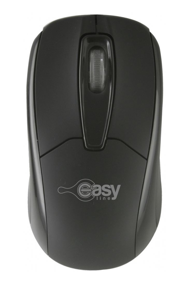 Mouse Easy Line EASY LINE, Negro, USB, 1000 DPI MOUMST1150