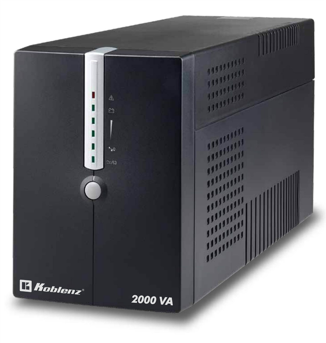 No-Break KOBLENZ 20012-USB/R, 2000 VA, 1200 W, 4 h, Negro, Oficina NBKKBZ130