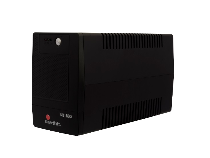 No Break SMARTBITT SBNB1800, 1800 VA, 900 W, Negro, Hogar y Oficina NBKBIT220