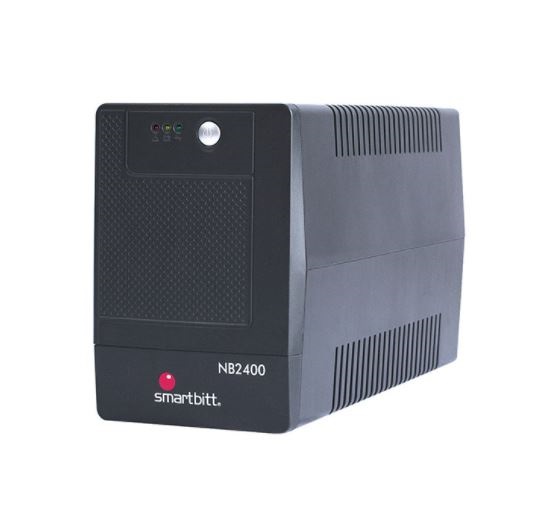 No Break SMARTBITT SBNB2400, 2400 VA, 1200 W, Negro, Hogar y Oficina NBKBIT230