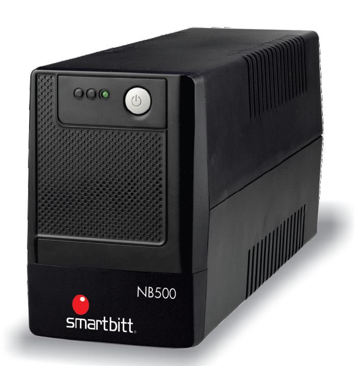 No-Break SMARTBITT SMARTBITT 500, 500 VA, 250 W, Negro, Hogar NBKBIT010