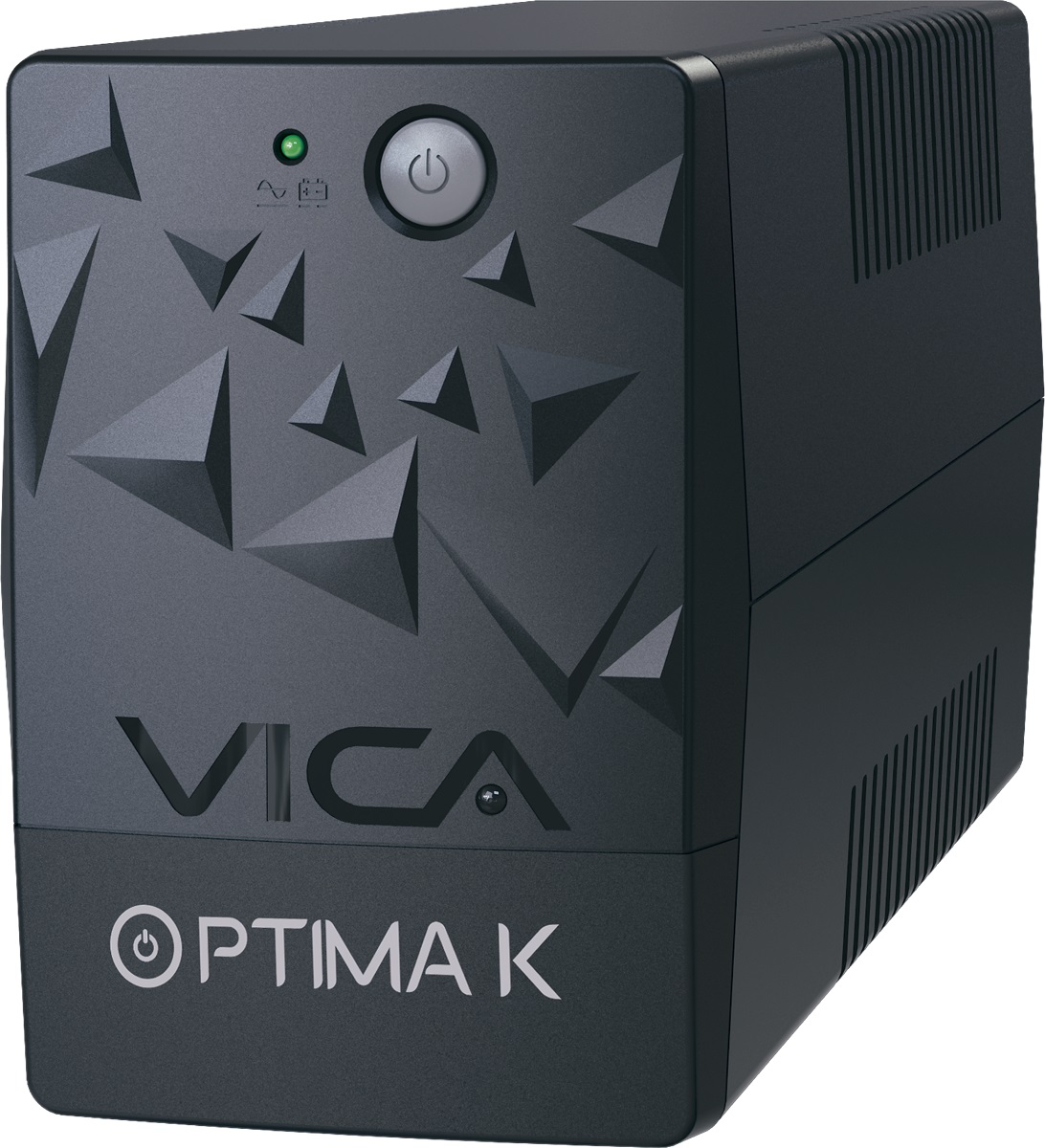 No break interactivo OPTIMA K 1000VA/500W, entrada 81/145Vca 60/50Hz, salida 120Vca 60Hz, 6 NEMA 5-15R protegidos, RJ11/RJ45, Indicadores LED NBKVIC360