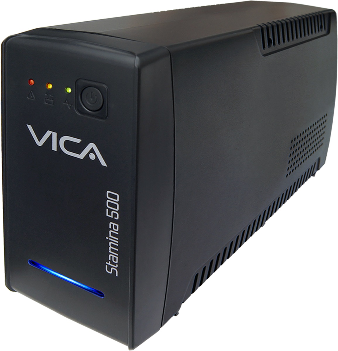 No break interactivo STAMINA 500, 500VA/300W, entrada 127VCA 60Hz, salida 120 VCA, 4 tomas reguladas y respaldadas/ 4 con supresor, Indicadores LED NBKVIC210
