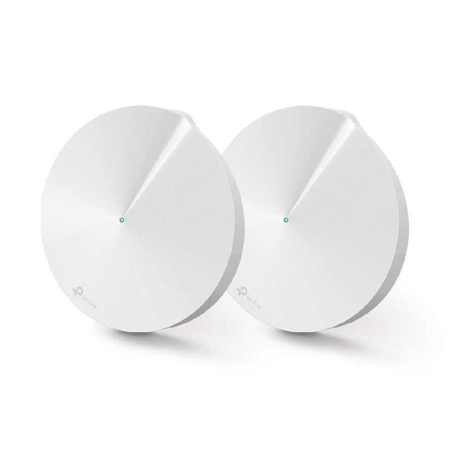 ROUTER | TP-LINK | DECO M5(2-PACK) | AC1300 | WIFI MESH | COBERTURA ESTIMADA 353 METROS CUADRADOS (DEPENDE DE CONDICIONES AMBIENTALES Y TRAFICO DE CADA USUARIO) | HASTA 100 DISPOSITIVOS NIC-2736