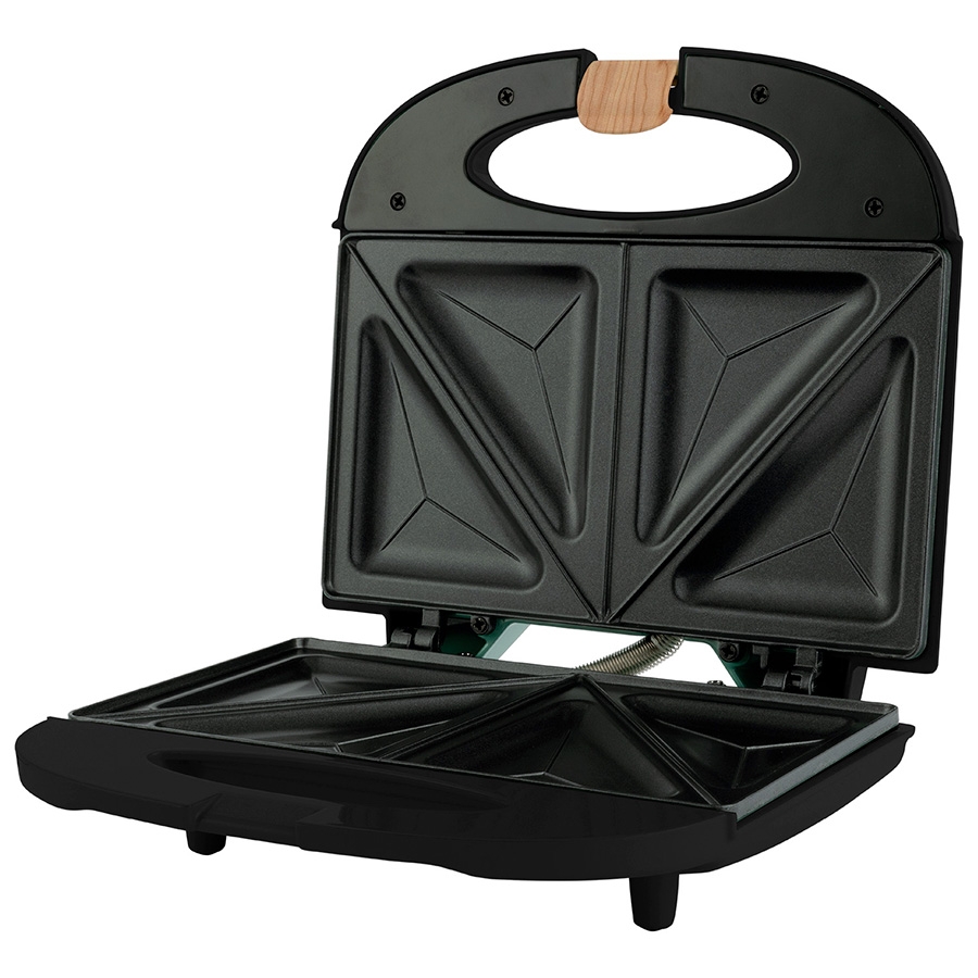 SANDWICHERA / DOBLE PARRILLA / 750 W / NEGRO ELE-11 - MIRATI