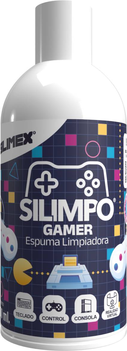 SILIMPO GAMER 300 ML La Espuma Limpiadora que Todo Gamer Necesita SLXLMP680
