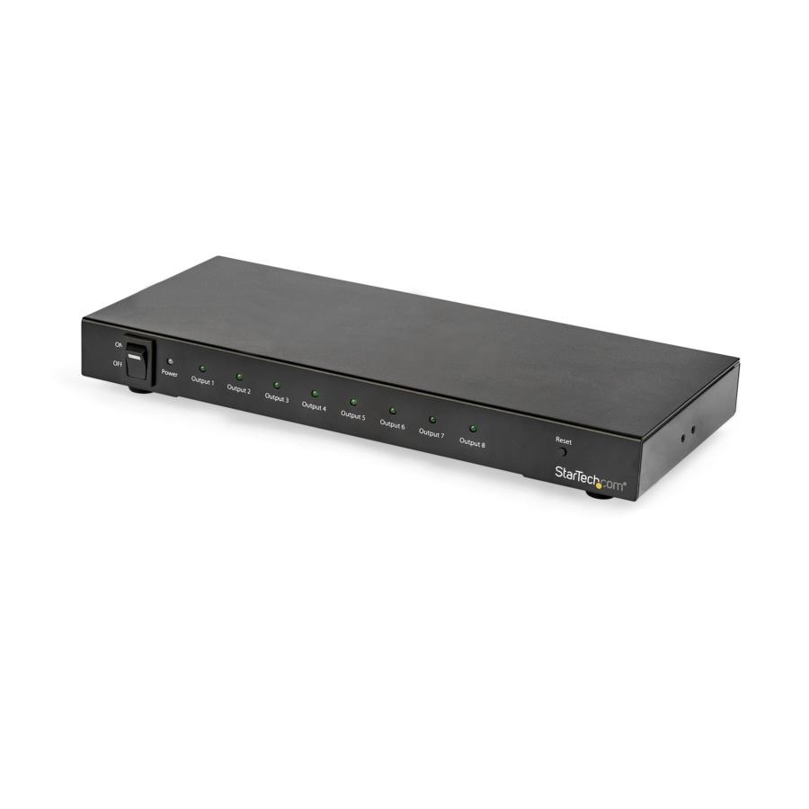 SPLITTER HDMI DE 8 PUERTOS - DIVISOR SPLITTER HDMI DE 8 PUERTOS - 4K 60HZ CON AUDIO 7.1 - STARTECH.COM MOD. ST128HD20 AC-9737