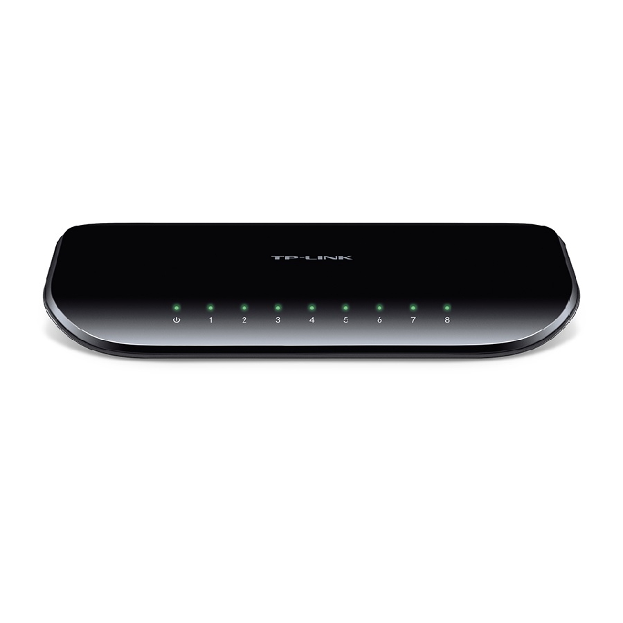 SWITCH | TP-LINK | TL-SG1008D | 8 PUERTOS GIGABIT | NO ADMINISTRABLE | PARA ESCRITORIO NIC-806