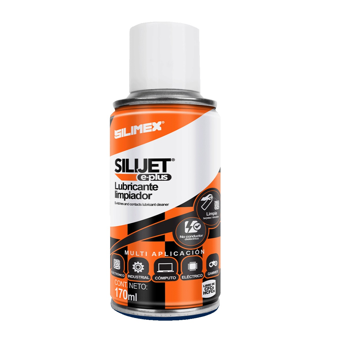 Silijet SILIMEX Silijet E Plus, Naranja, Líquido SLXLMP150