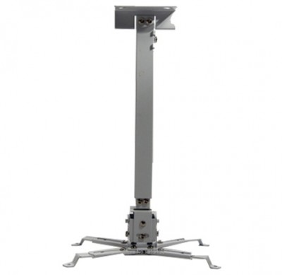 Soporte de Proyector, de Techo/Pared, Expandible 43 a 63 cms, Resistencia 10 kgs, BROBOTIX 573106