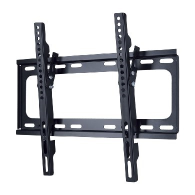 Soporte de Pared FIJO para TV de 26 a 55 Pulgadas, De Acero, Resistencia 45kg, C/Inclinación de 15 grados, 651572 BROBOTIX