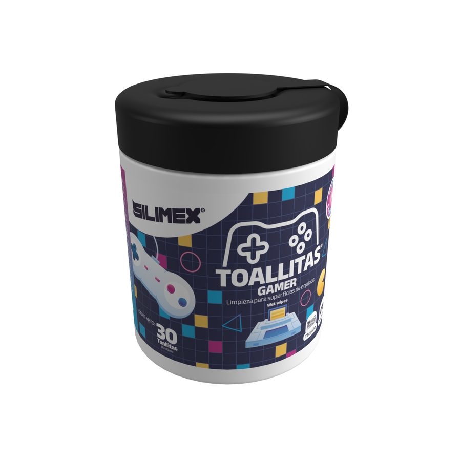 TOALLITAS HUMEDAS LIMPIADORAS GAMER SILIMEX CN-4976