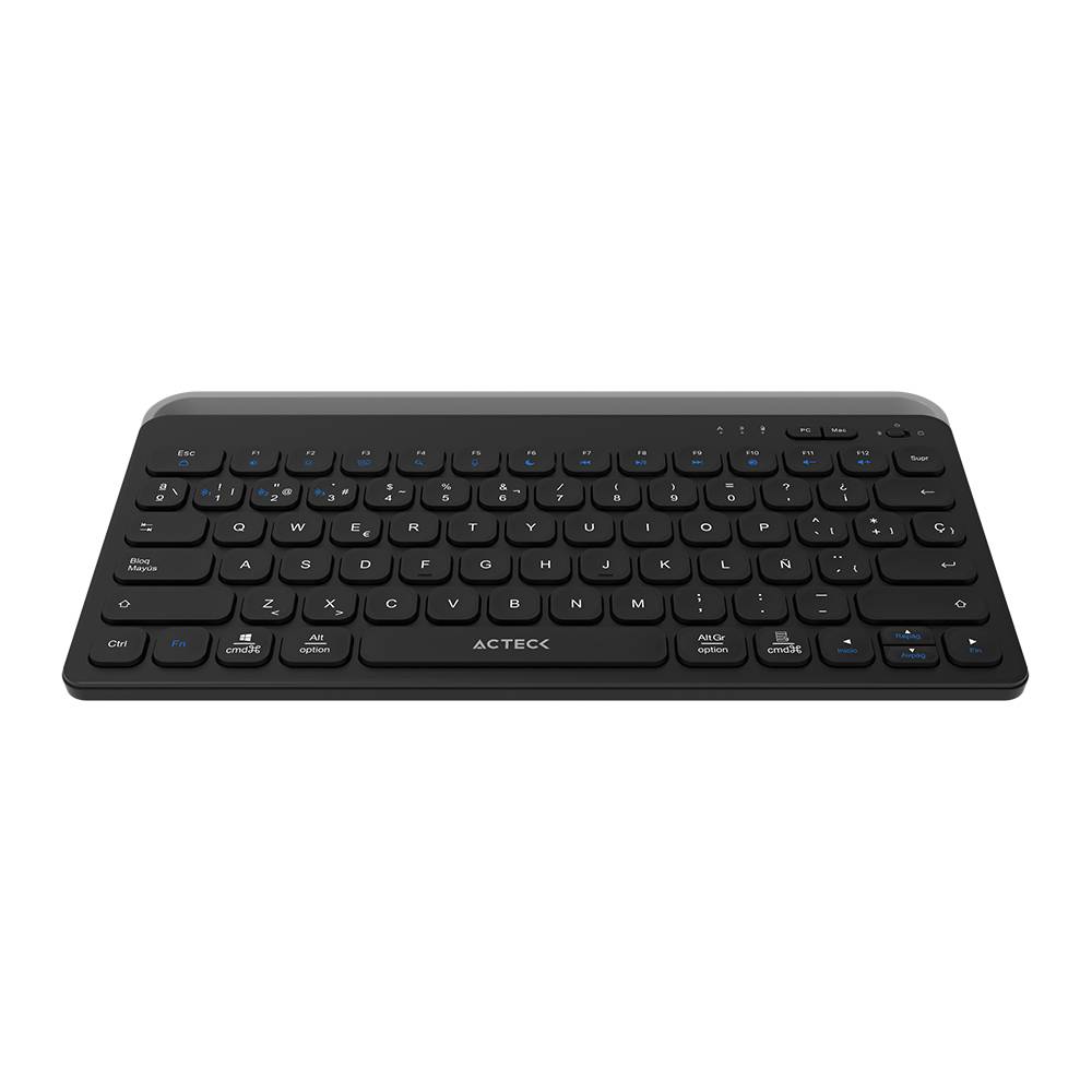 Teclado Inalámbrico Multidispositivos AC-940122INSPIRE TREK TI737  Acteck Elite Series Bluetooth 5.1, Dongle 2.4 MHz TECACT280