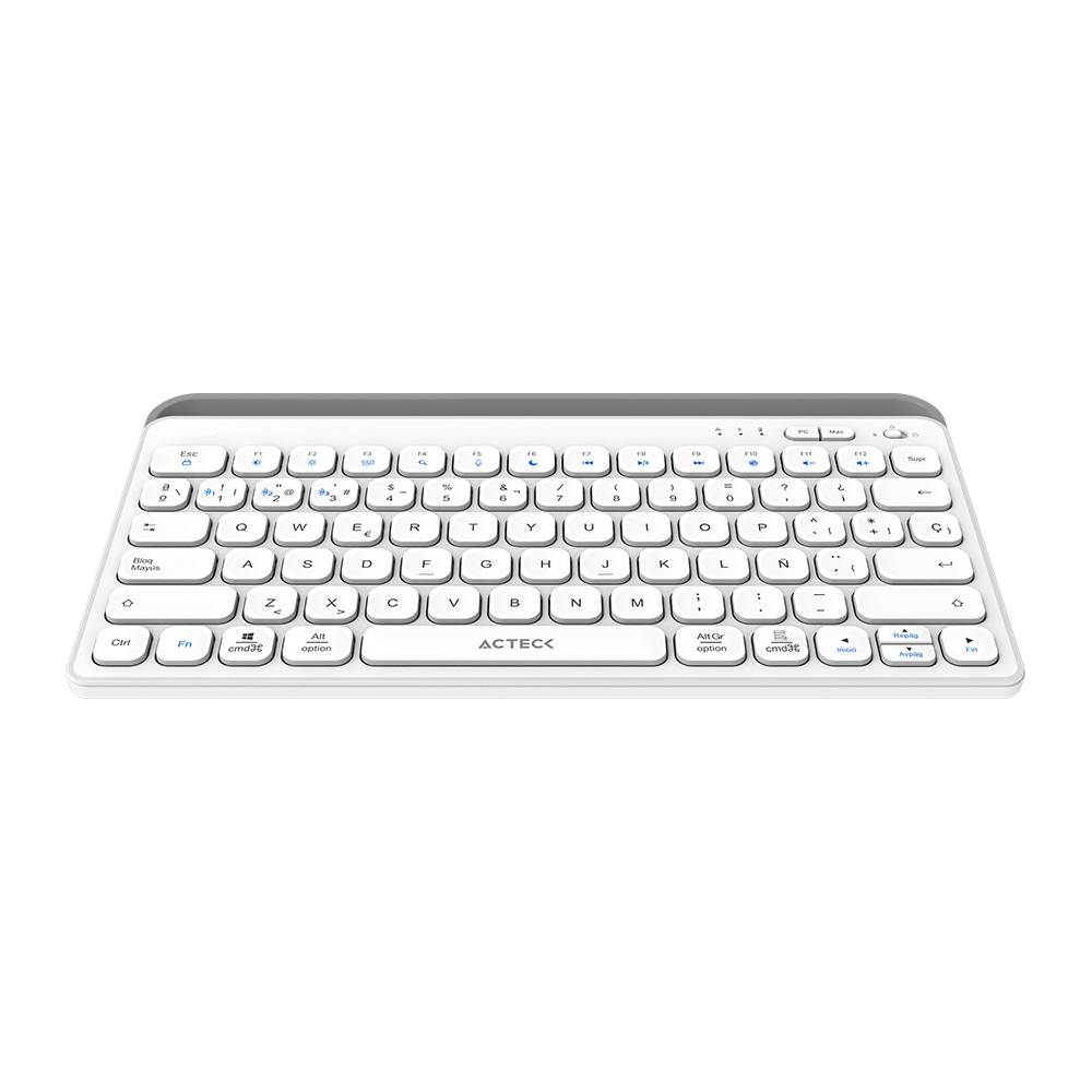 Teclado Inalámbrico Multidispositivos AC-940139 INSPIRE TREK TI737  Acteck Elite Series Bluetooth 5.1, Dongle 2.4 MHz TECACT290