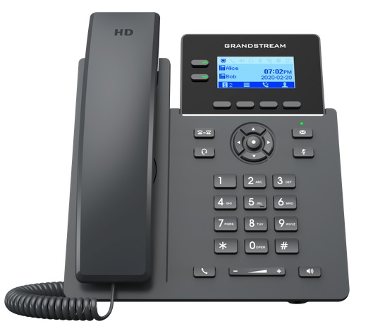 Teléfono IP de 2 líneas con 4 cuentas SIP, conferencia de 5 vías, Ethernet con Poe pero NO incluye su fuente de alimentación