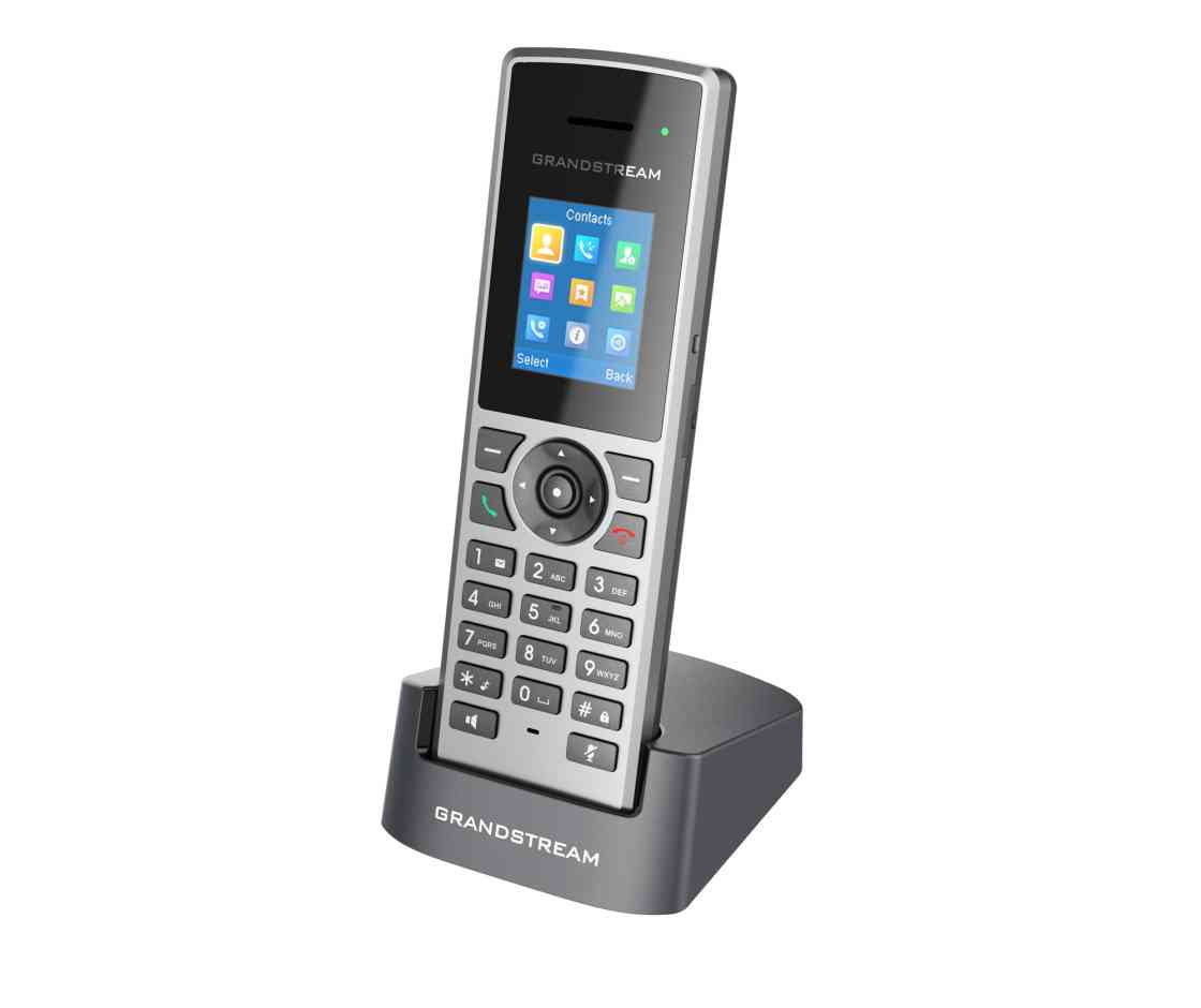 Teléfono Inalámbrico DECT para Estación Base DP750 y DP752 Para Casa y Oficina, cuenta con 10 lineas y 10 cuentas SIP