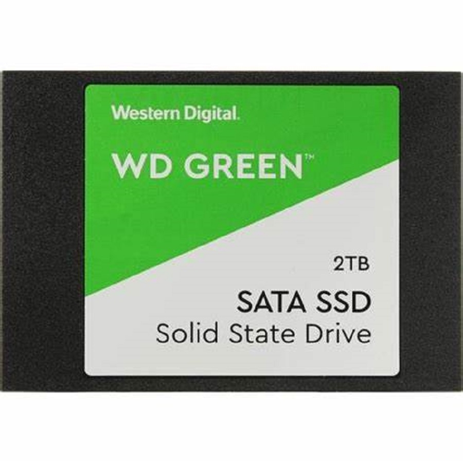 UNIDAD DE ESTADO SOLIDO SSD INTERNO WD GREEN 2TB 2.5 SATA3 6GB/S LECT.545MBS 7MM LAPTOP MINI PC WDS200T2G0A HD-2451