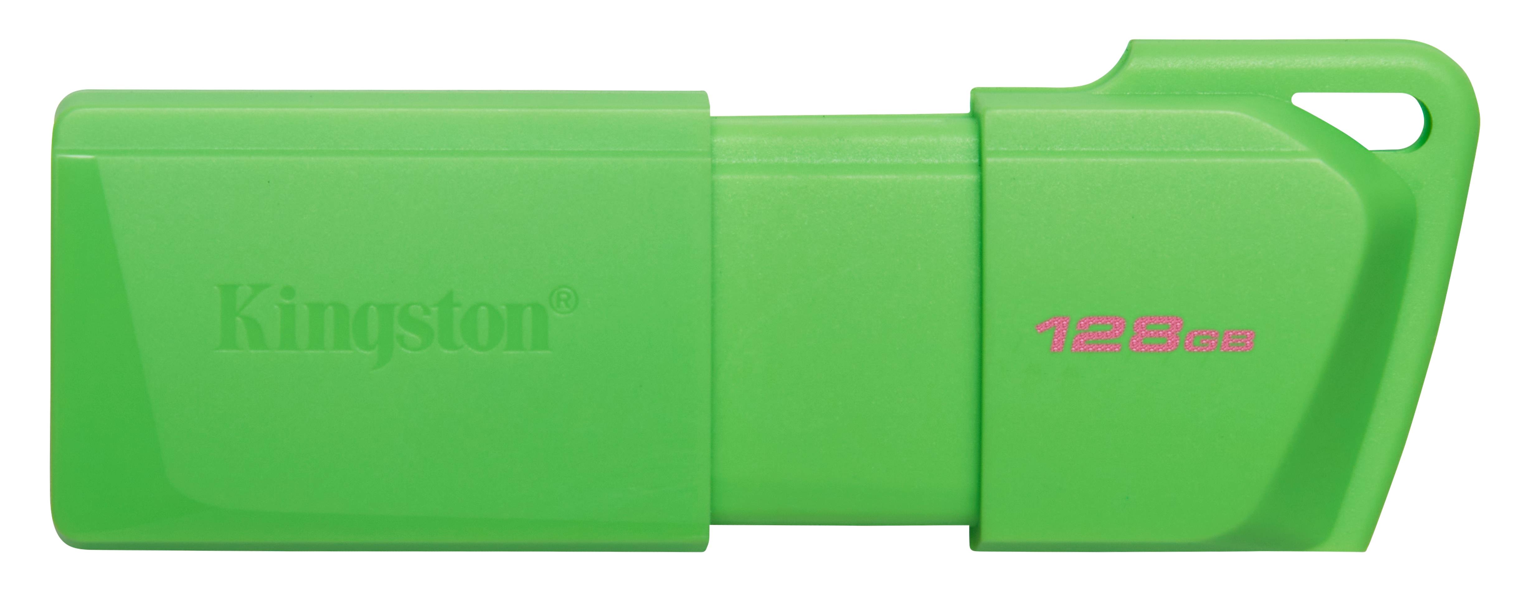 MEMORIA USB KINGSTON DATATRAVELER EXODIA M 128GB 3.2 GEN 1 VERDE NEON - Kingston Technology