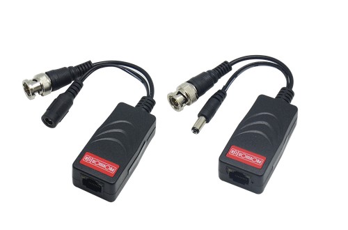 Video Balum Video + Energía, soporta cámaras AHD hasta 8 MP (hasta 200 metros), compatible con CVI, TVI y CVBS (hasta 150 metros)