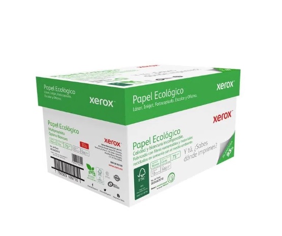XEROX PAPEL ECOLOGICO CARTA 93% BLANCURA PAPXRX080