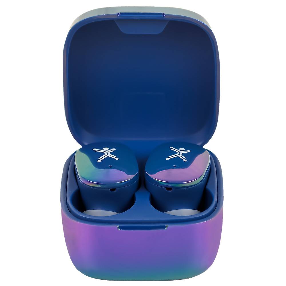 Audífonos Inalámbricos Bluetooth Brillantes Pearl Color Azul | PERFECT CHOICE BOCMST3810