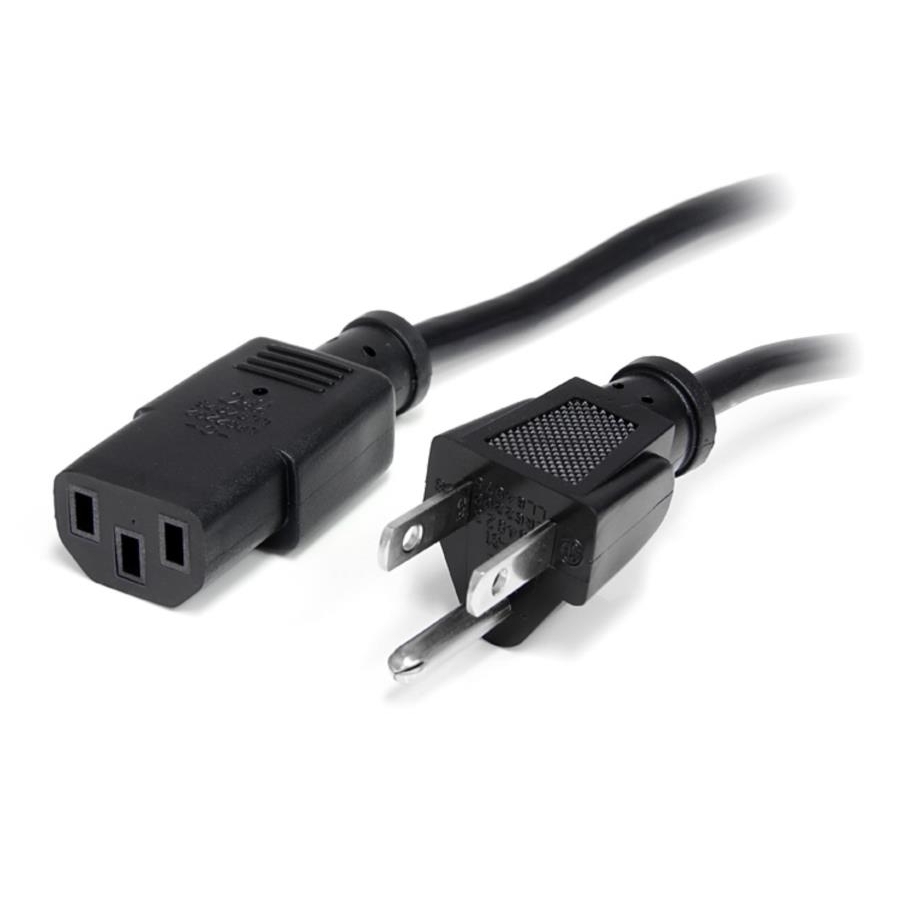 CABLE DE CORRIENTE DE 1.8M ESTANDAR DE ALIMENTACION PARA COMPUTADORA - 18 AWG - NEMA5-15P A C13 - 10A 125V - STARTECH.COM MOD. PXT101 CB-1885
